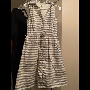 Anthropologie sunwashed shirtdress by porridge